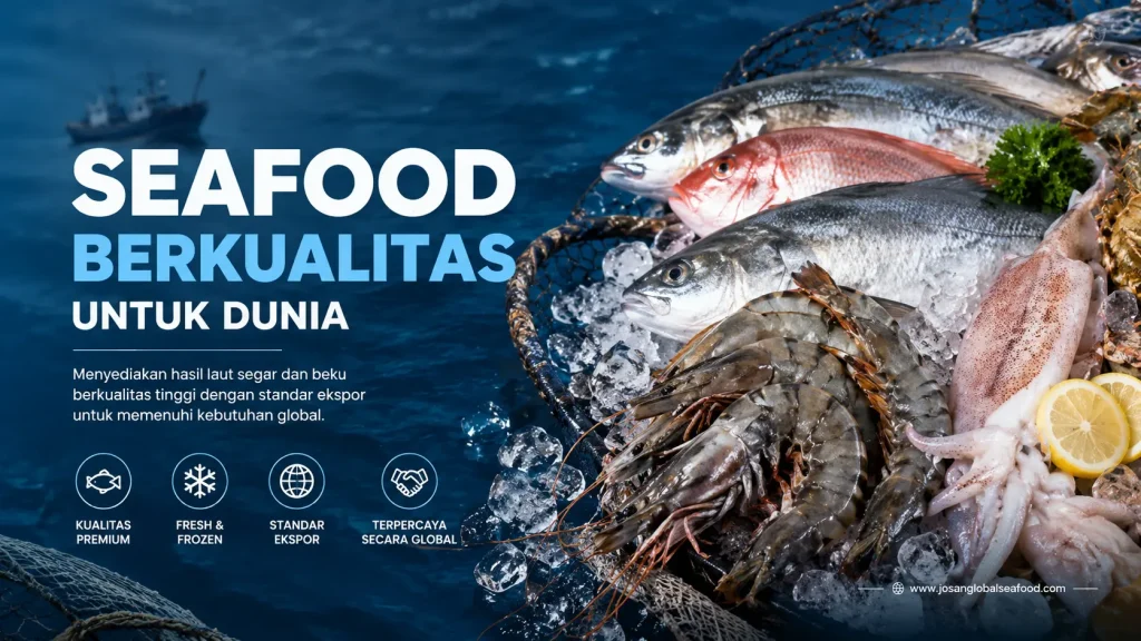 Fresh frozen seafood export from Indonesia by Josan Global Seafood